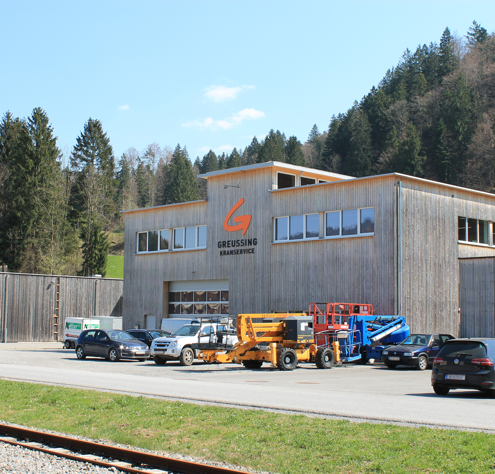 Firmengebäude Greussing Kranservice