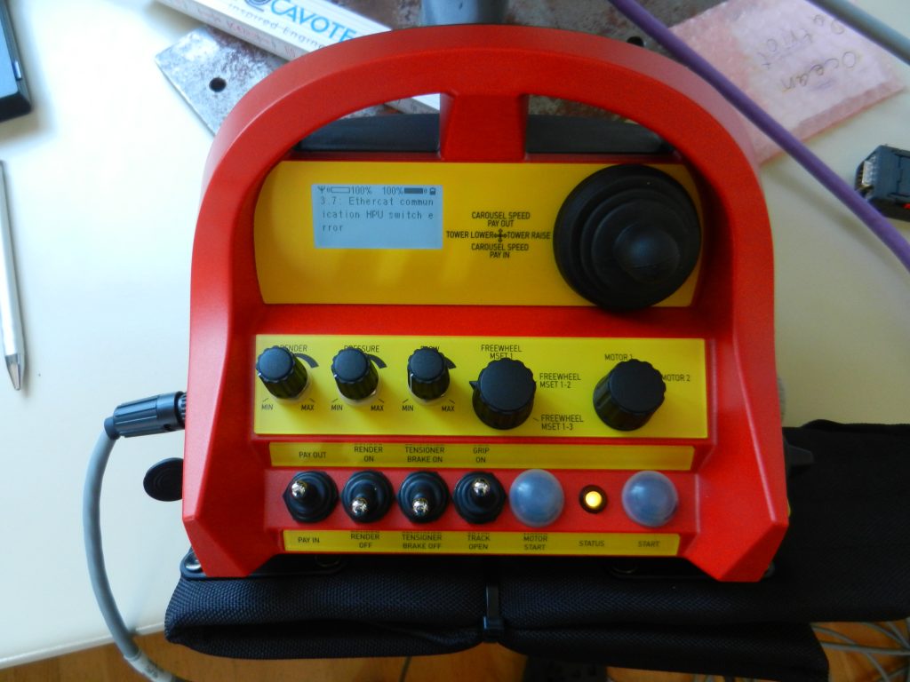Explosion-proof radio control