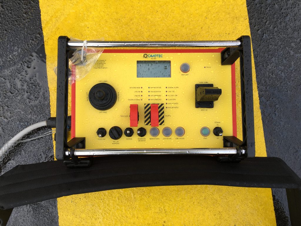 Radio control at Greussing Crane Service